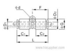 pneumatic fitting brass straight thread pipe joint quick connect fitting