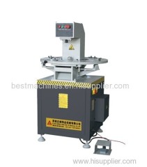 Pressing machine for aluminum window & door