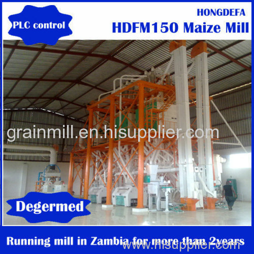 Corn grinding maize flour milling machine price 100ton Per Day