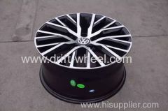 2014 VOLKSWAGEN CC ORIGINAL WHEEL RIM 17X8.0J MATT BLACK MACHINED FACE OR GUNMETAL MACHINED FACE