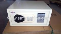 Hotel hospitality bedroom safe box with backlit keypad button to put laptop