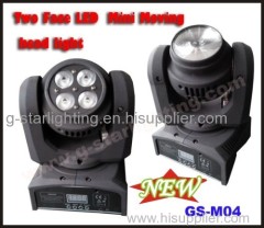 Two-sided beam & wash Infinite mini led moving head light /christmas dj lights