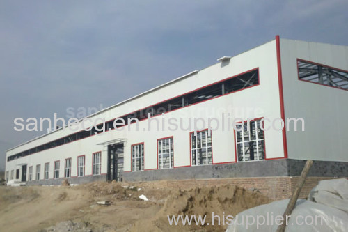 Low cost light prefabricated industrial China metal storage sheds