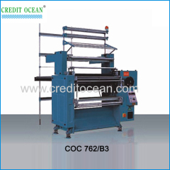 High speed elastic crochet machine