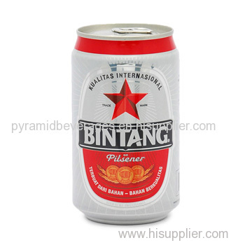 Bintang Beer Can 330 Ml (15 Carton)