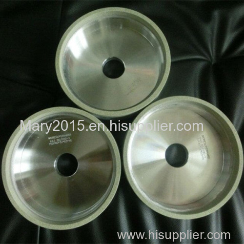 Diamond Cup Shape resin bond 6A Grinding Wheel for CNC and pcd cutter bits 