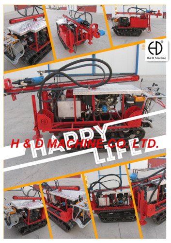 Mechanical Drive Crawler Drilling Rig