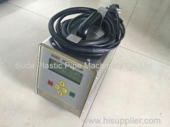 Electrofusion welding machine for pipe and fittings