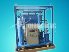 Vacuum transformer oil filtration machine