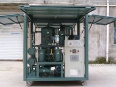 High voltage Double-stage Vacuum Transformer Oil Purifiers / Filtration machine