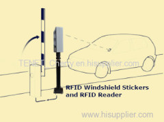 Car parking system access control uhf rfid reader for private house parking