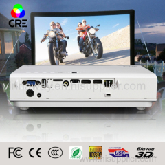 High definiton 3D full native 1080P DLP&Laser projector home theater lcd projector HDMI/USB/AV/LAN/wifi port