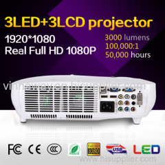 Smart projector office&school supplies office equipment LCD 1920x1080p projector presentation equipment Projectors