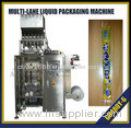 Ice pop filling and packing machine