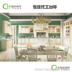 Foshan Candany Kitchen Cabinet Solid wood Cherry Kitchen Cabinets