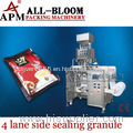 Multi lane sugar filling and packing machine