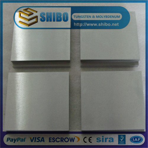 99.95% molybdenum(moly)polished sheet/plate for vacuum equipment