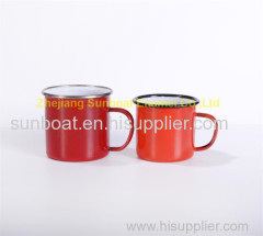 various logo printed enamel mug