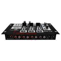 Professional DJ audio mixer console