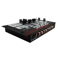 Professional DJ audio mixer console