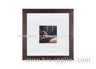 One Large Single Opening 25x25cm Wood Gallery Frames In Antique Washed Brown