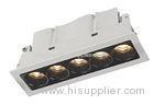 Multi Head 5 Led Recessed Light 600lm Recessed Linear Light With Cree COB LED Chip