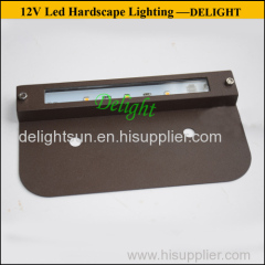 LED Retaining Wall Light for Hardscape Lighting LED under deck rail light for deck lighting