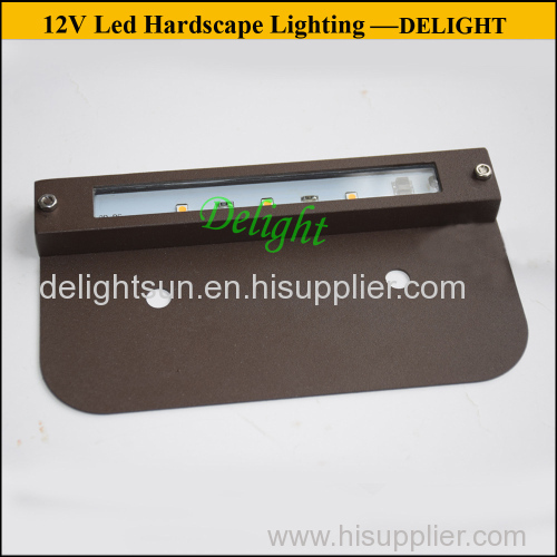 Superbright led hardscape lighting 6 inch integral hardscape lights 6" integral lighting for retaining wall light