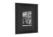 One Single Opening Rectangle Wood Gallery Frames In Solid Rich Black Color