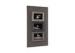 Vertical 4x6 Three Openings Wall Hanging Photo Frames With A Big Distressed Board