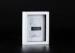 Shadow MDF Boxes Matted 4"x6" Tabletop Photo Frame In Outer White With Black Inlay