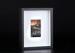 ONE Opening Matted 4x6 Wooden Collage Frames In Outer Black And White Inlay