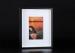 One Big Single Opening 8x12 Wooden Collage Frames In Black And White With One Layer Mat