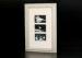 Vertical MDF Three 4x6 Openings Collages Frame In Antique Distressed Gray