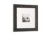 One Single Opening 5x5 Wood Gallery Frame In Washed Black Finishing