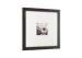 Single Openings 10x10 Inch Gallery Photo Frame In Antique Bushed Black