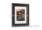 MDF Solid Black Finishing Gallery Photo Frame In Size 11x14 Matted 8x10