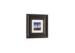 6x6 Single Opening Matted 10x10 Gallery Photo Frame In Solid Black Color