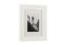 MDF Matted 4x6 Single Opening Gallery Photo Frame In Contemporary Pure White