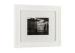 4x6 Matted 6x8 Single Opening Gallery Photo Frame In Solid White Finishing