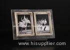 5x7 Front Floating Openings Tabletop Photo Frames In Antique Black Board Background