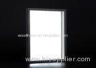 19x15 Rectangle Wooden Framed Mirrors With Shadow Box Construction In Black And White