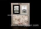 Wooden Matted Frames With Decorative Message Board In Washed Dark Coffee