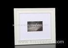 One Opening Matted 4x6 MDF Collage Photo Frames In Peru White