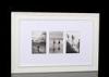 Urban Three Openings 4x6 Matted Collages Photo Frames With Simple Board In White