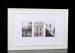 Urban Three Openings 4x6 Matted Collages Photo Frames With Simple Board In White