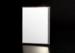 Wall Hung 16X12 Antique Gray MDF Wooden Framed Mirror With Medium Size Board