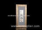 Rustic Style Two Openings 4x6 Collage Photo Frame In Antique Silver Finishing