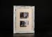 Distressed White Two Multi Openings Collage Photo Frame With Double Mats Construction