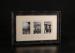 Multi 3-Openings Matted 4x6 Collage Photo Frame In Distressed Black Finishing